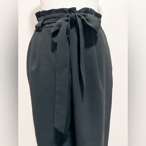 Express Black Tie-Waist Women's Pants size 12R